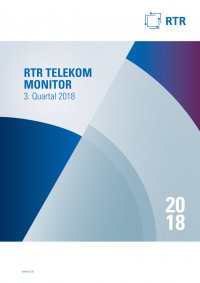 RTR Telekom Monitor 3. Quartal 2018 Datenvisualisierung